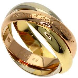 CARTIER 18k Gold Trinity Ring #49